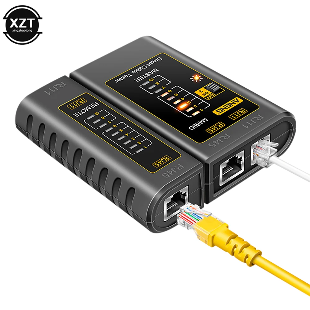 Высококачественный тестер сетевого кабеля m469d rj45 - Фотография_2