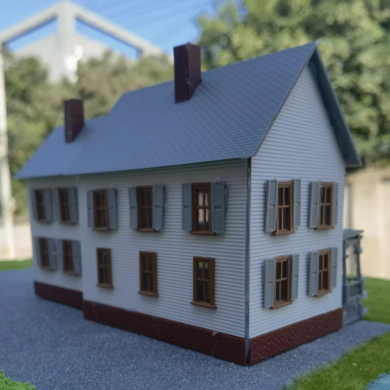 Модель ho dwelling house kit европейско-американская - Фотография_3