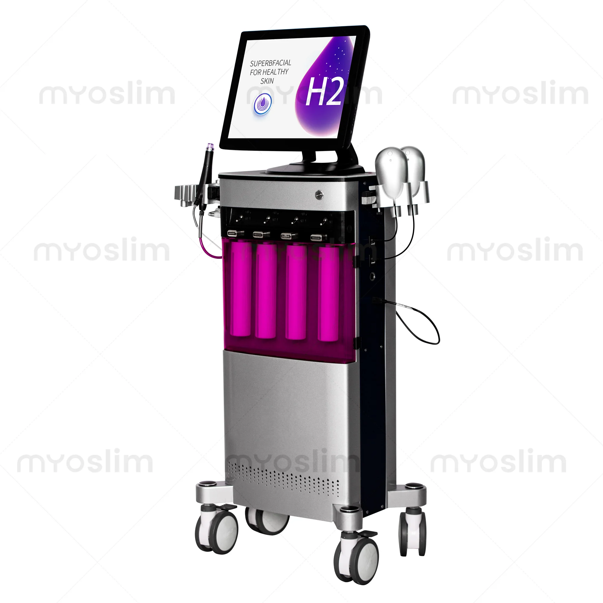 Новый многофункциональный аппарат для ухода за кожей лица hydra oxygen - Фотография_4