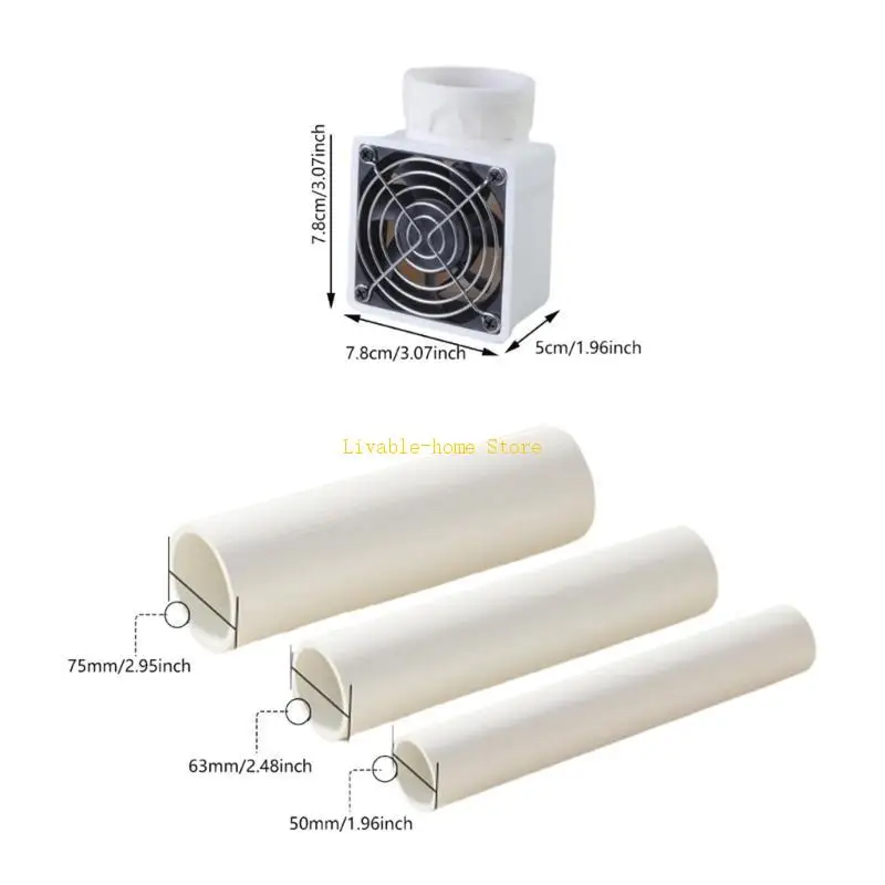 Мощный трубопроводный вытяжной - Фотография_6