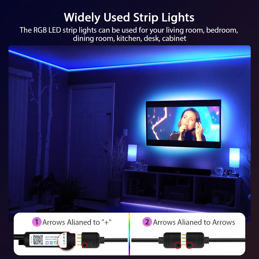 Светодиодная лента rgb 5050  - Фотография_5