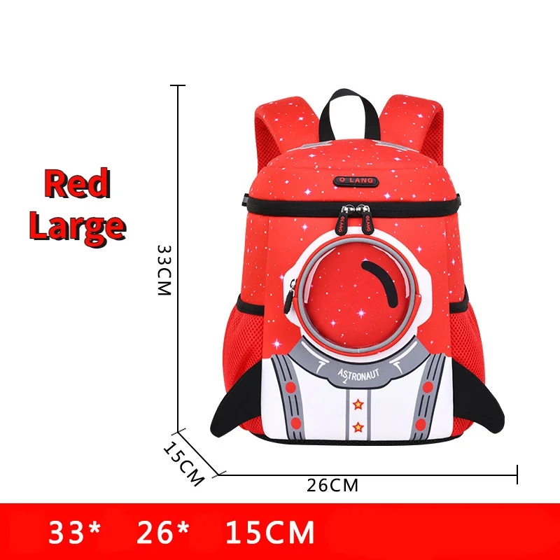 Детский студенческий рюкзак-ведро с рисунком астронавта - Фотография_6