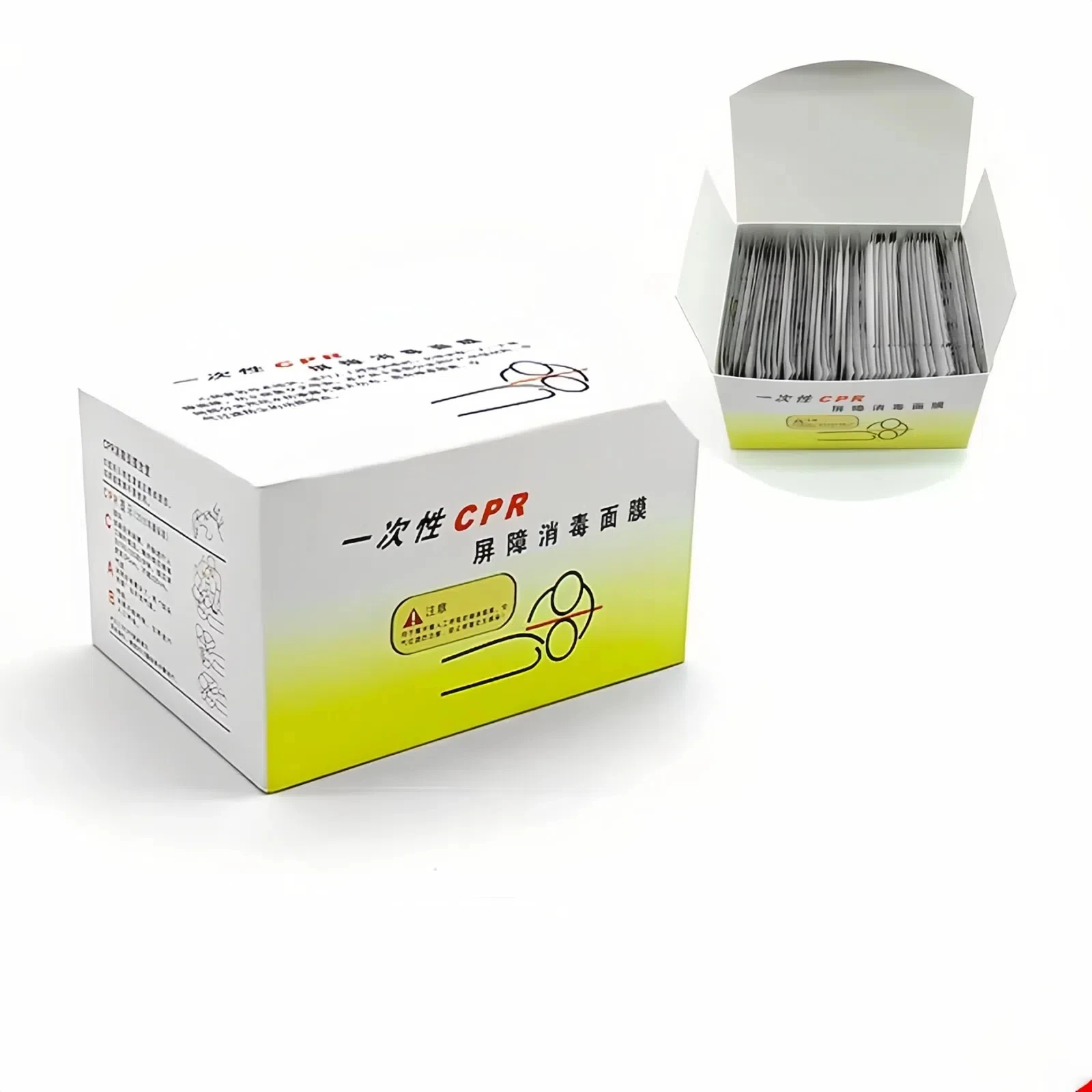 Одноразовая маска для оказания реанімации первой помощи для слр