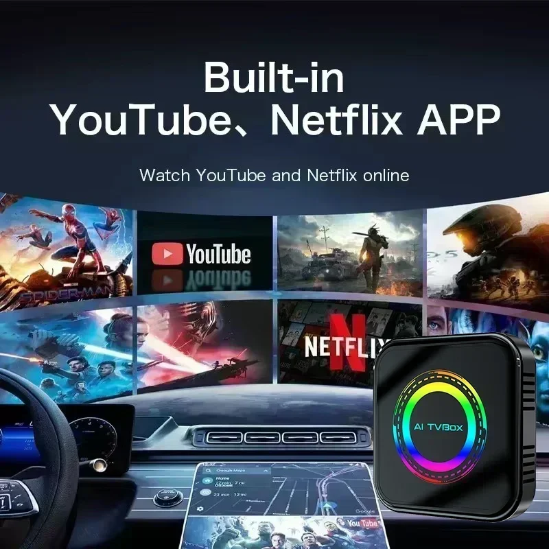 Новый android 13 carplay ai box - Фотография_3