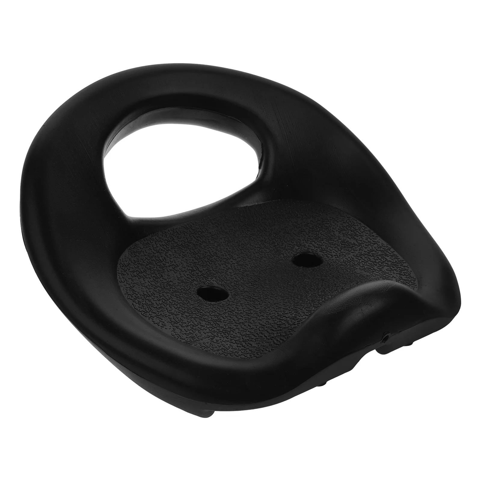 Утолщенное черное пластиковое сменное сиденье для трехколесного велосипеда - Фотография_2