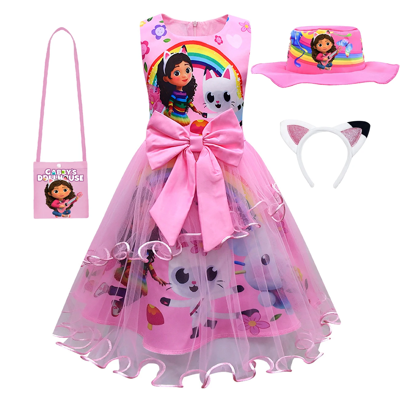 Детский костюм габби с шляпой