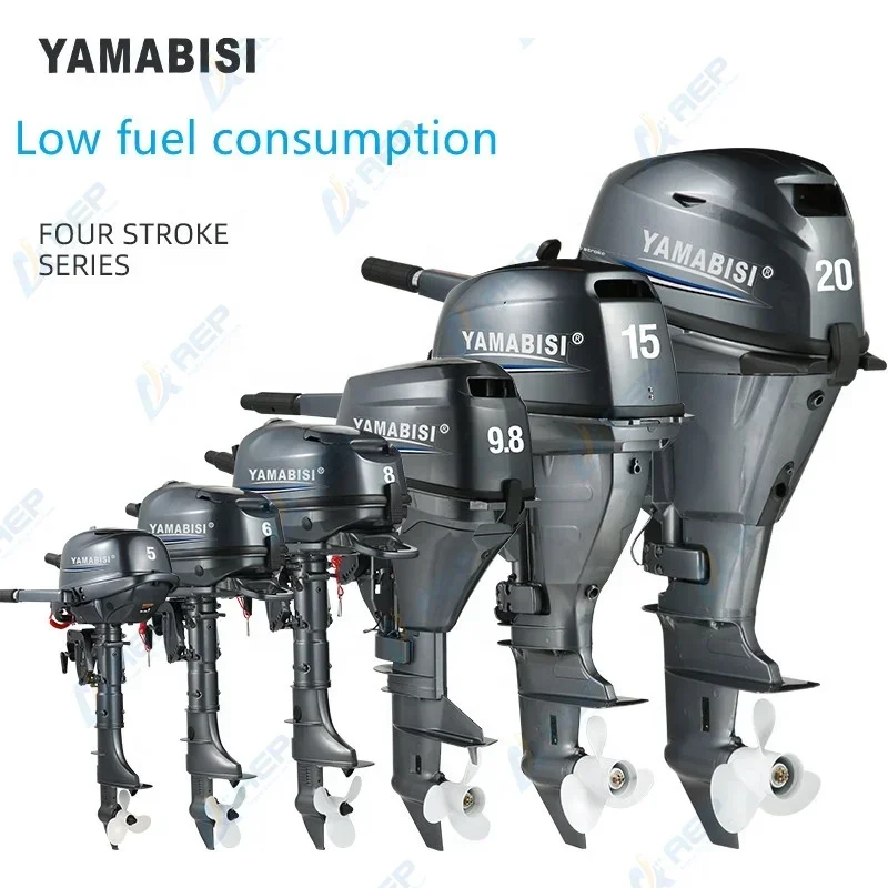 Yamabisi 4-тактный подвесной моторный двигатель 9 - Фотография_4