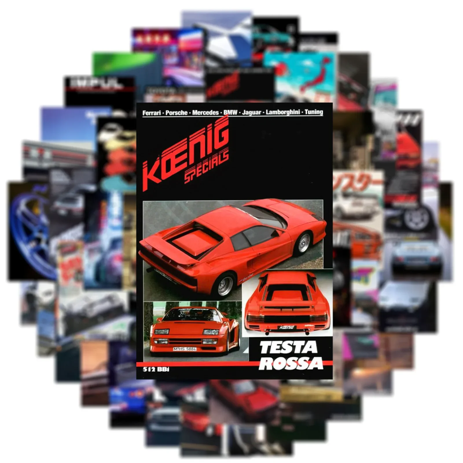 Новый модный мультяшный jdm постер - Фотография_4