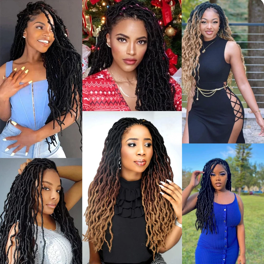 Goddess faux locs вязание крючком - Фотография_6
