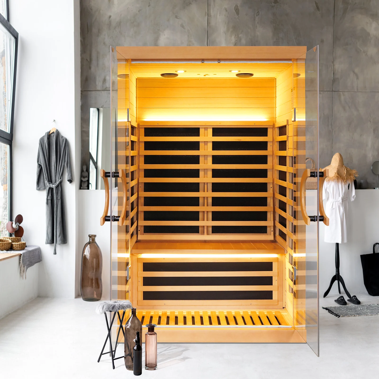 Традиционная деревянная паровая