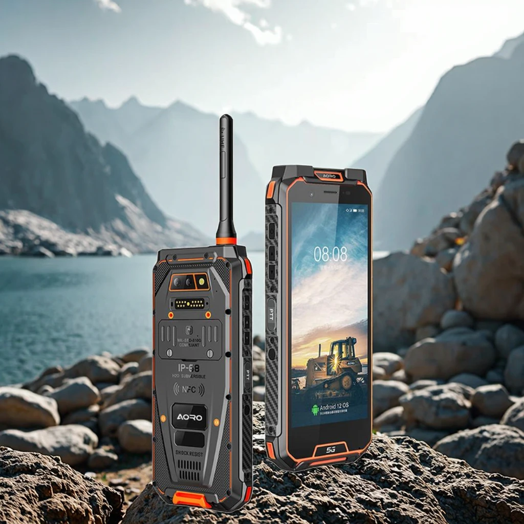Прочный телефон aoro m5 5g