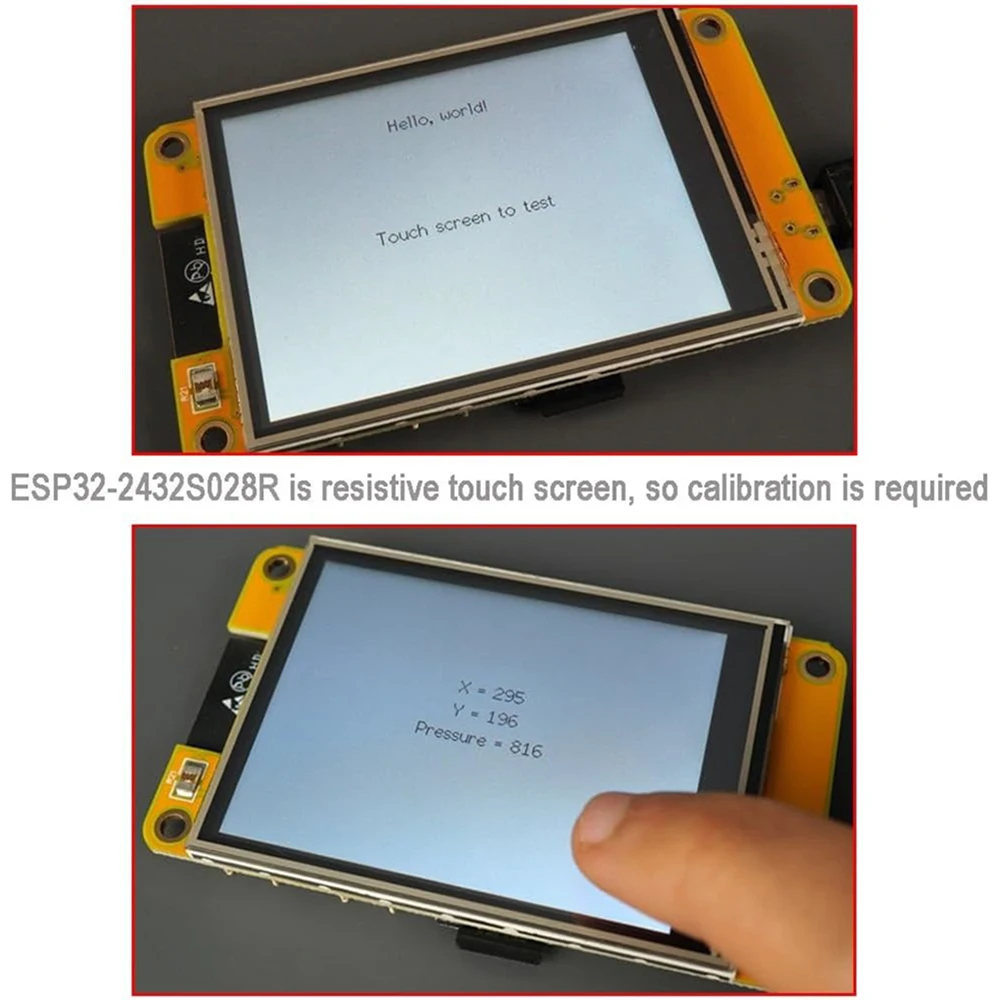 2,8 "esp32-2432s028r дисплей - Фотография_5