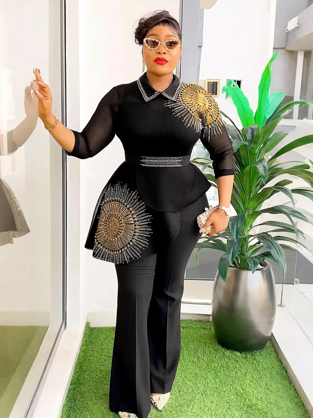 Горячая элегантная африканская одежда для женщин - Фотография_4