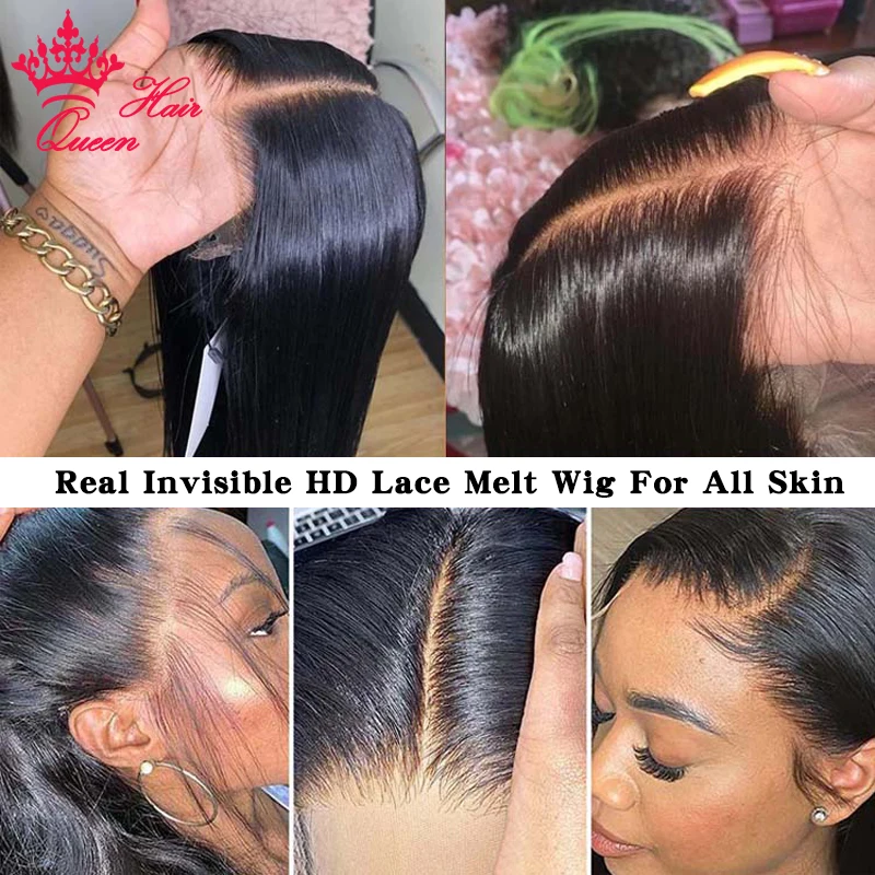Queen hair real hd lace wig raw - Фотография_4