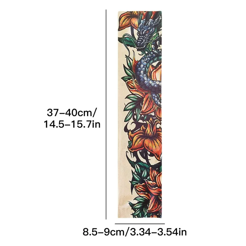 Рукав с татуировкой на руку с цветком - Фотография_4