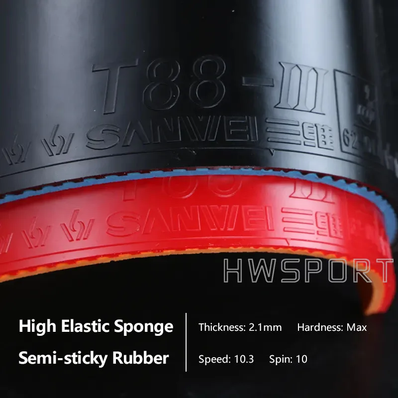 Sanwei t88-3 резинки для настольного тенниса - Фотография_2