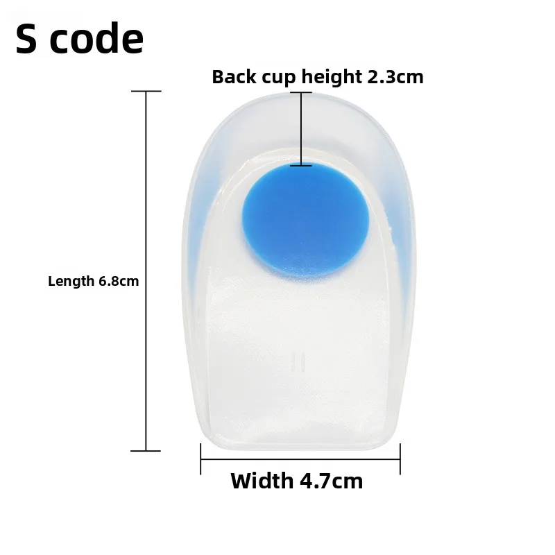 Прозрачные гелевые пятки — мягкие вставки для амортизации - Фотография_6