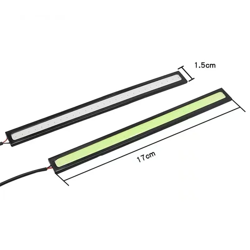 17 см cob drl led 12 в 6000 к водонепроницаемые - Фотография_3