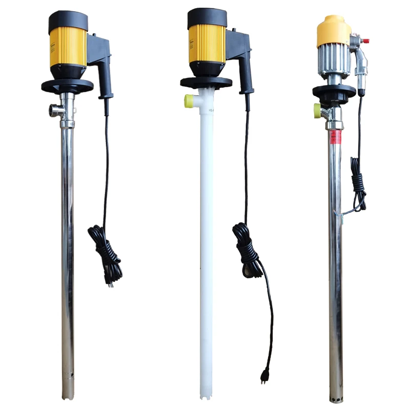 Портативный электрический бочковой масляный насос - Фотография_6