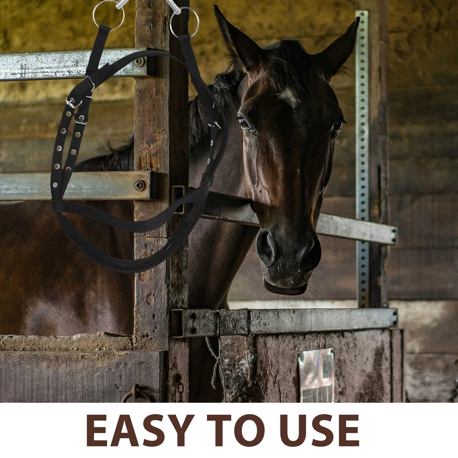 Большой нейлоновый веревочный недоуздок - Фотография_3