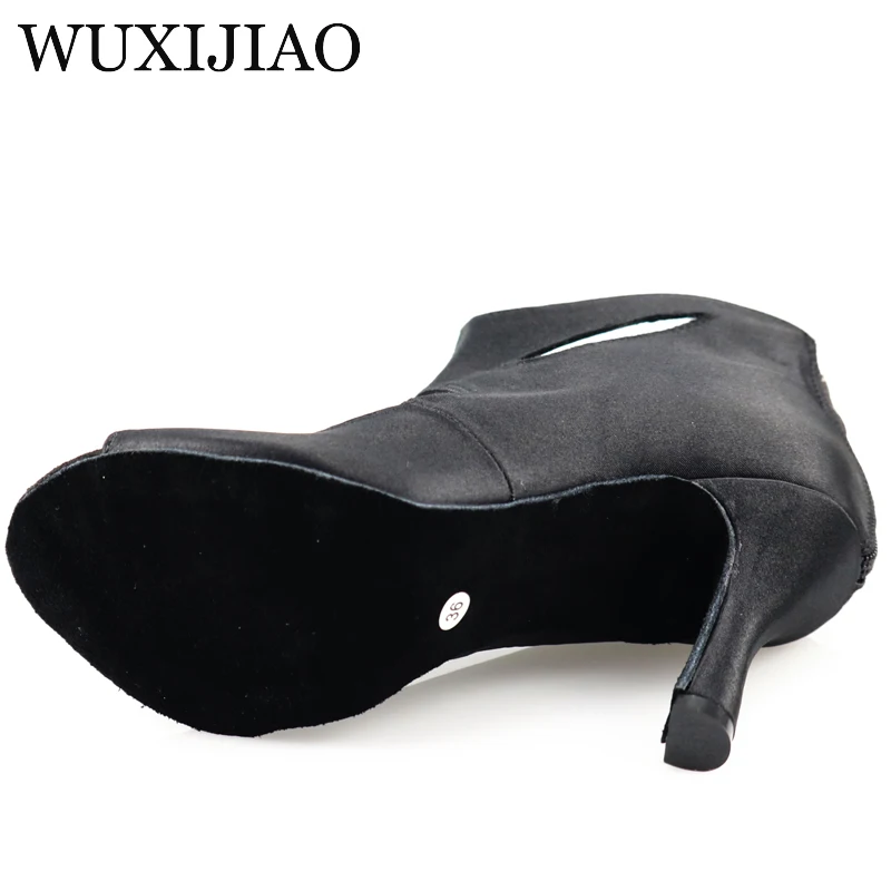 Женские танцевальные ботинки wuxijiao на высоком каблуке - Фотография_6