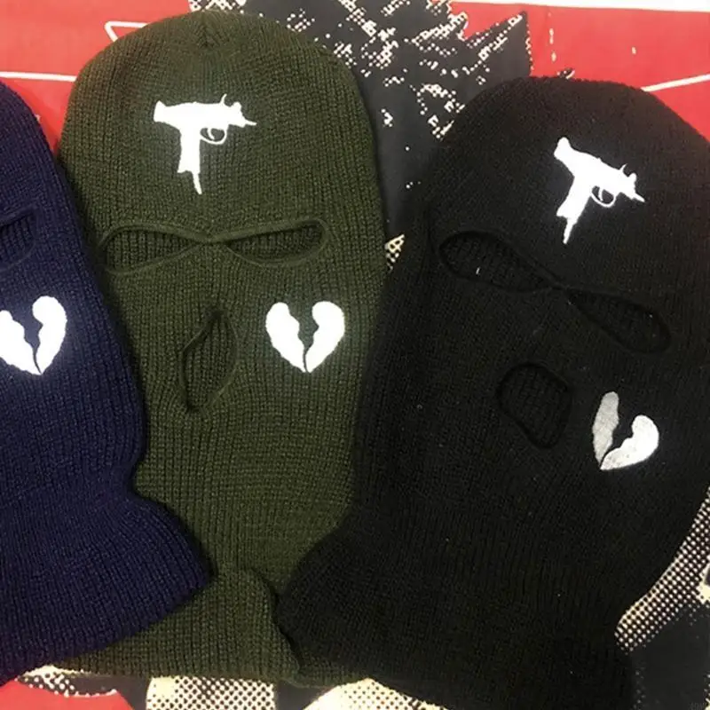 Креативная лыжная маска с 3 отверстиями - Фотография_5