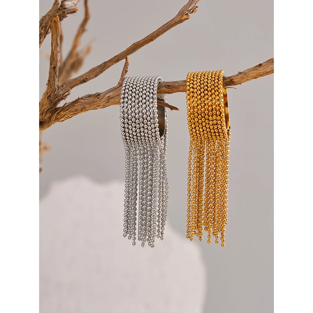 Yhpup массивное кольцо из нержавеющей стали с кисточкой на палец - Фотография_5