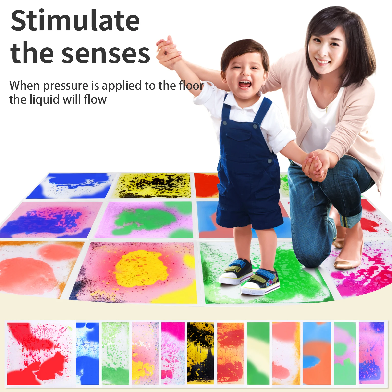 Тактильные коврики сенсорные для малышей - Фотография_4