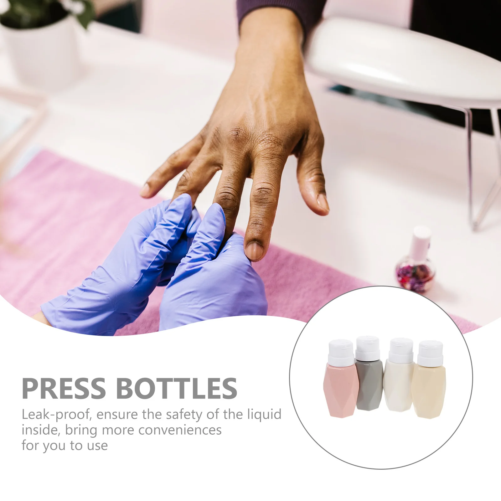 Бутылки с жидкостью