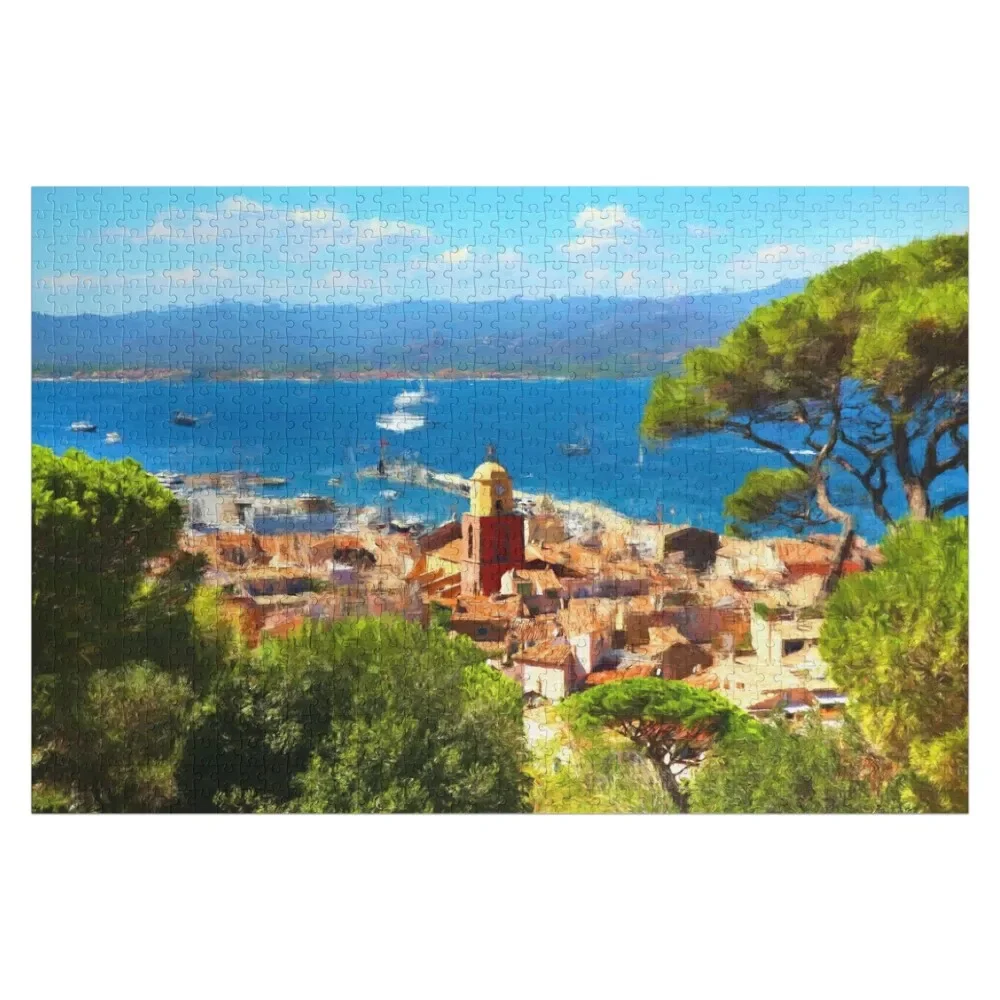 Saint tropez живопись головоломки