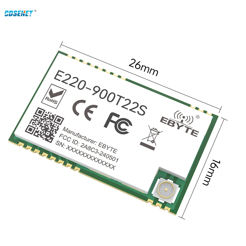 868 мгц 915 мгц llcc68 модуль lora - Фотография_2