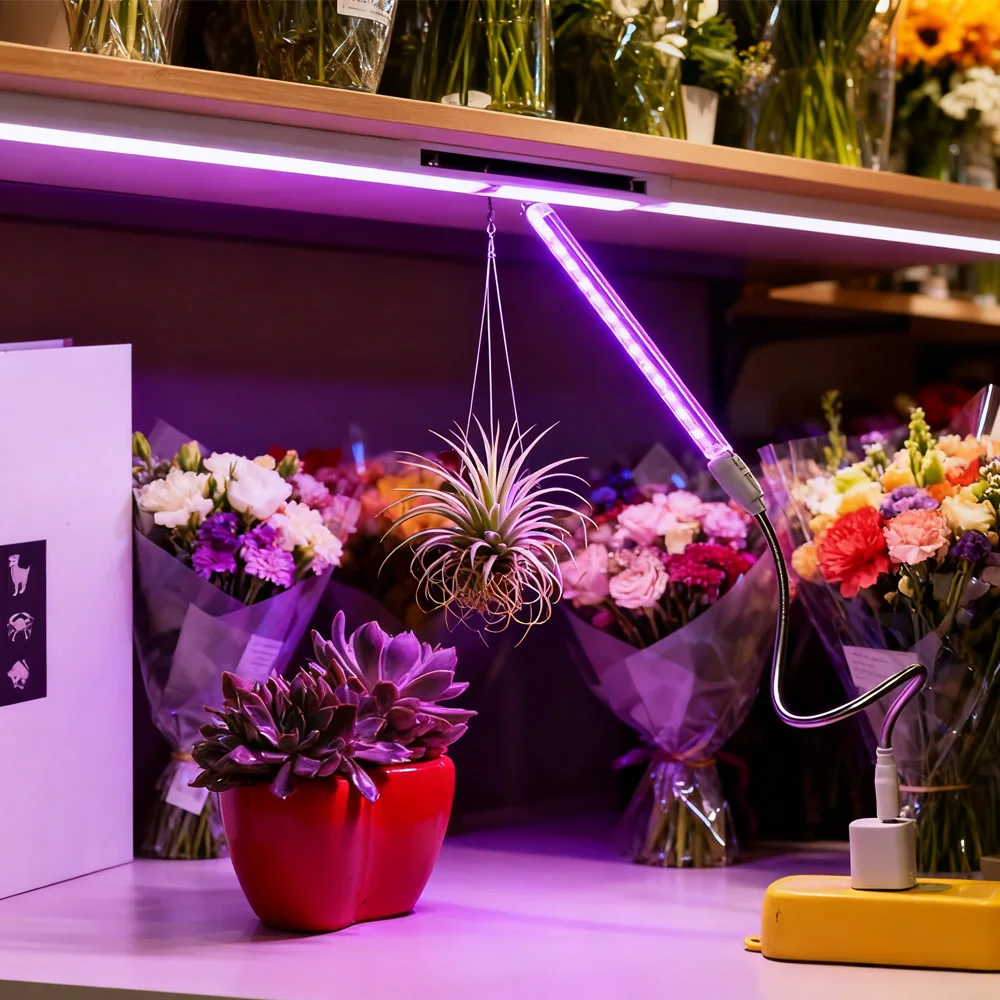 Портативный полный спектр светодиодный светильник для выращивания растений