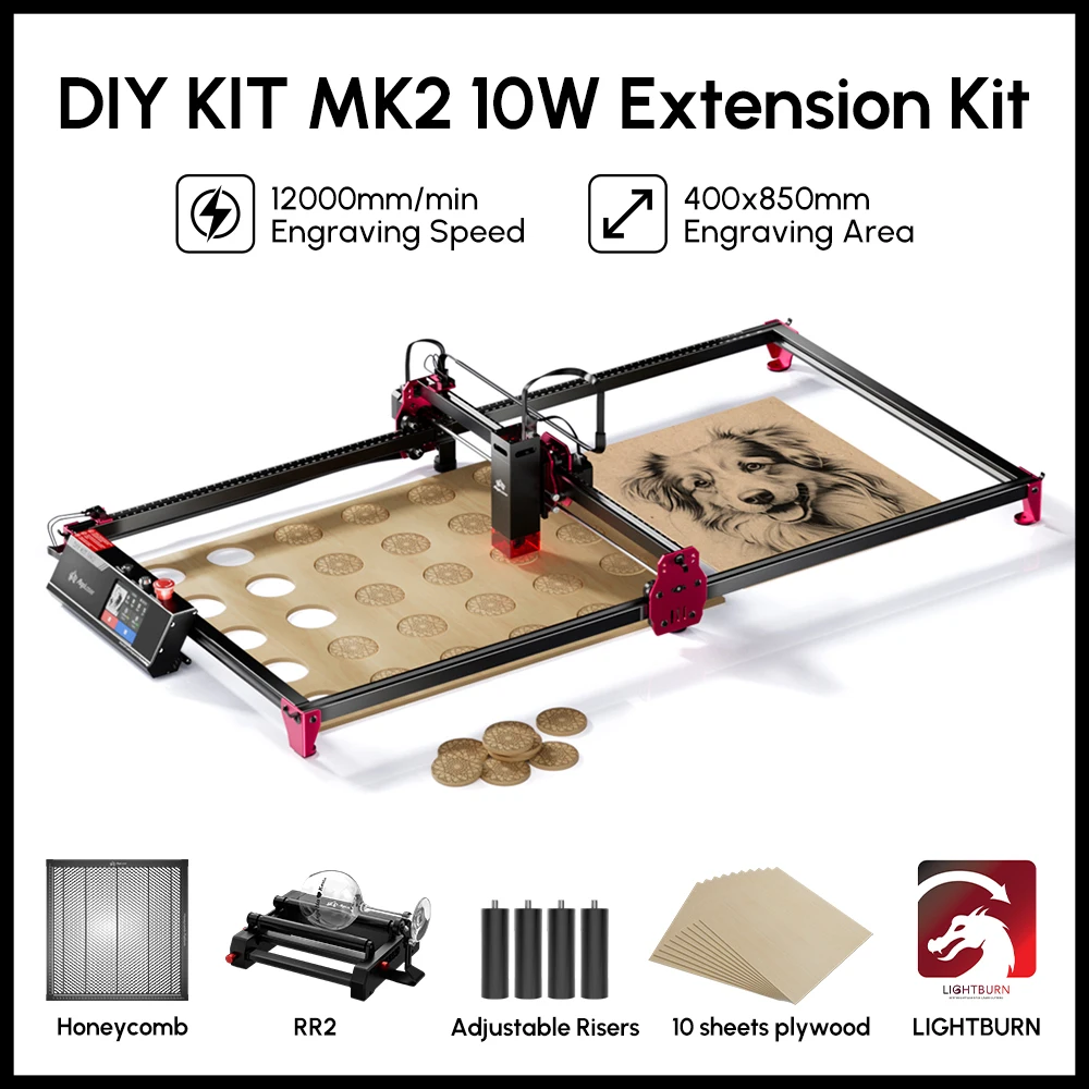 Algolaser diy kit mk2 10 вт сенсорный