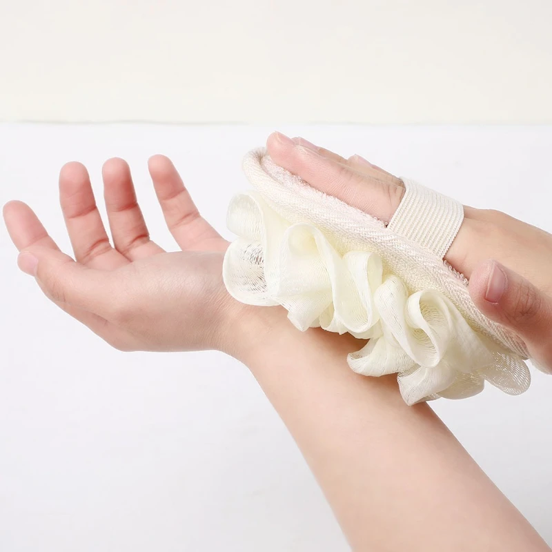 2-в-1 салфетка для купания из люфы - Фотография_4