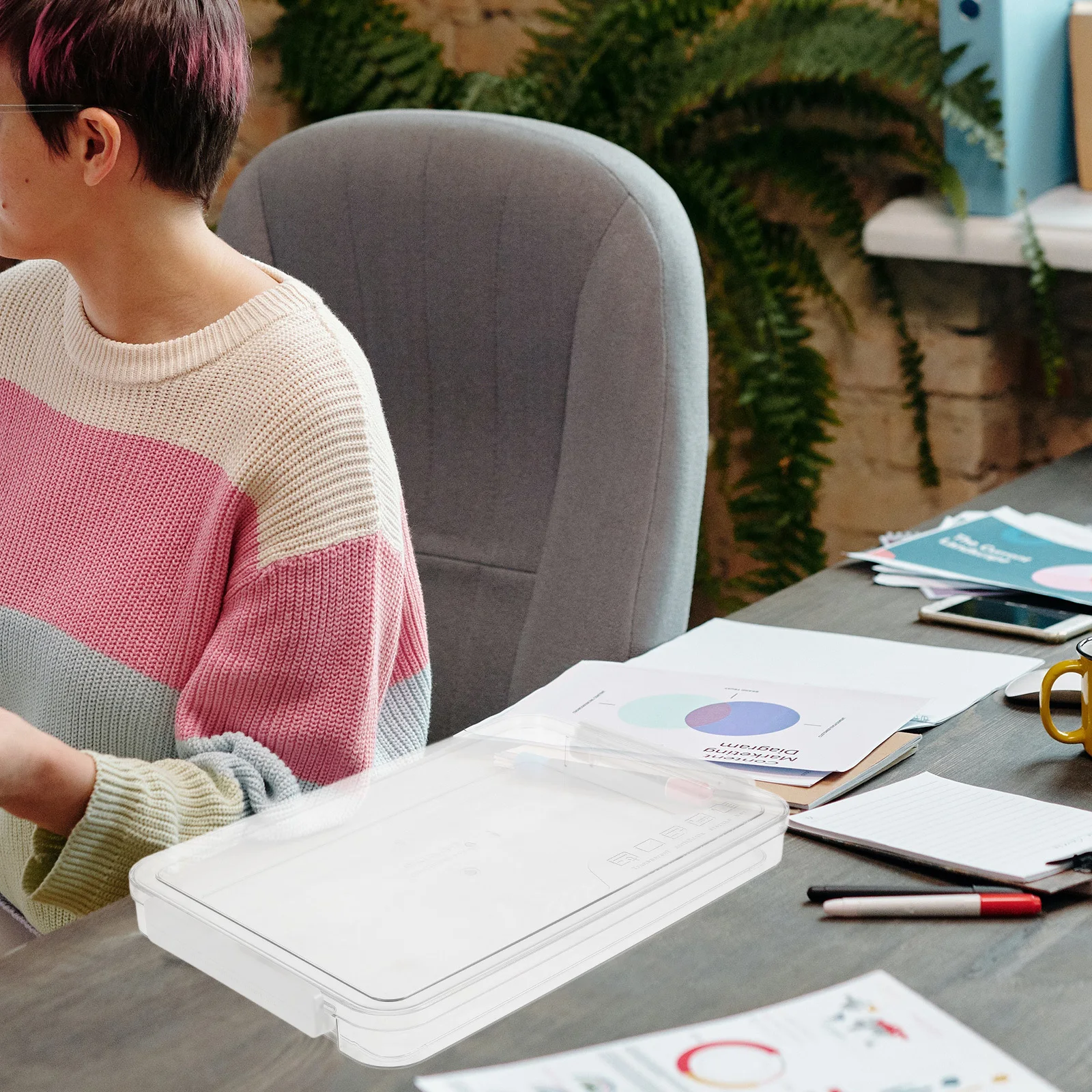 Пластиковая коробка для хранения файлов - Фотография_6