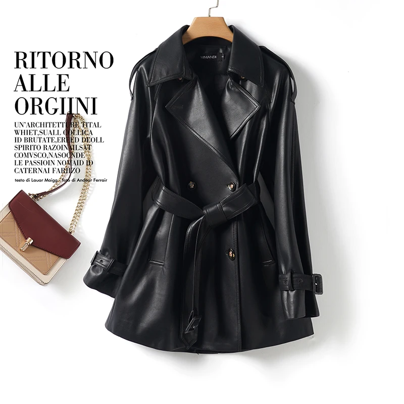 Тренч из натуральной кожи - Фотография_2