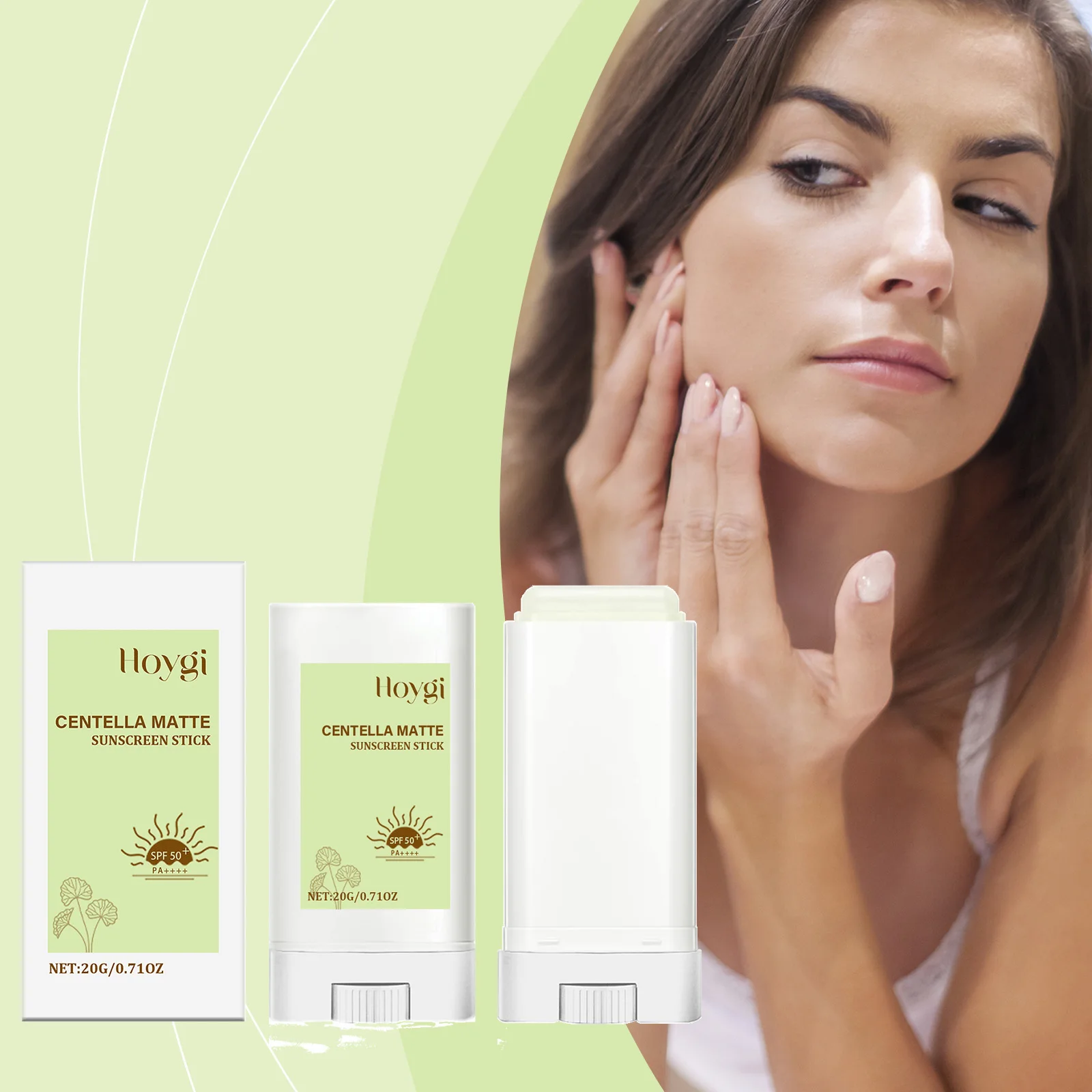 Матовый солнцезащитный крем centella spf50+ pa++++ |   безмасляная - Фотография_5