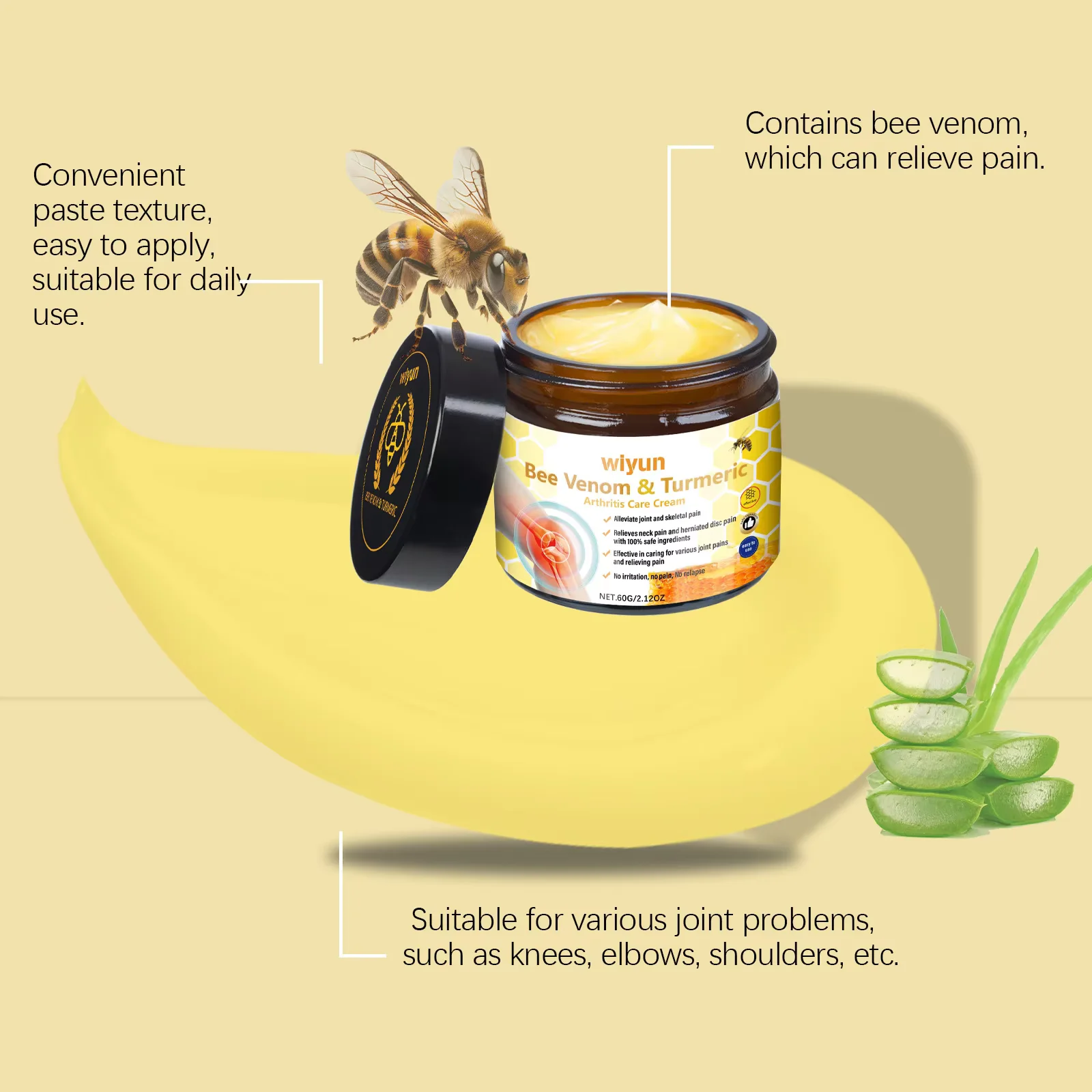 Крем для облегчения суставов с пчелиным ядом - Фотография_6