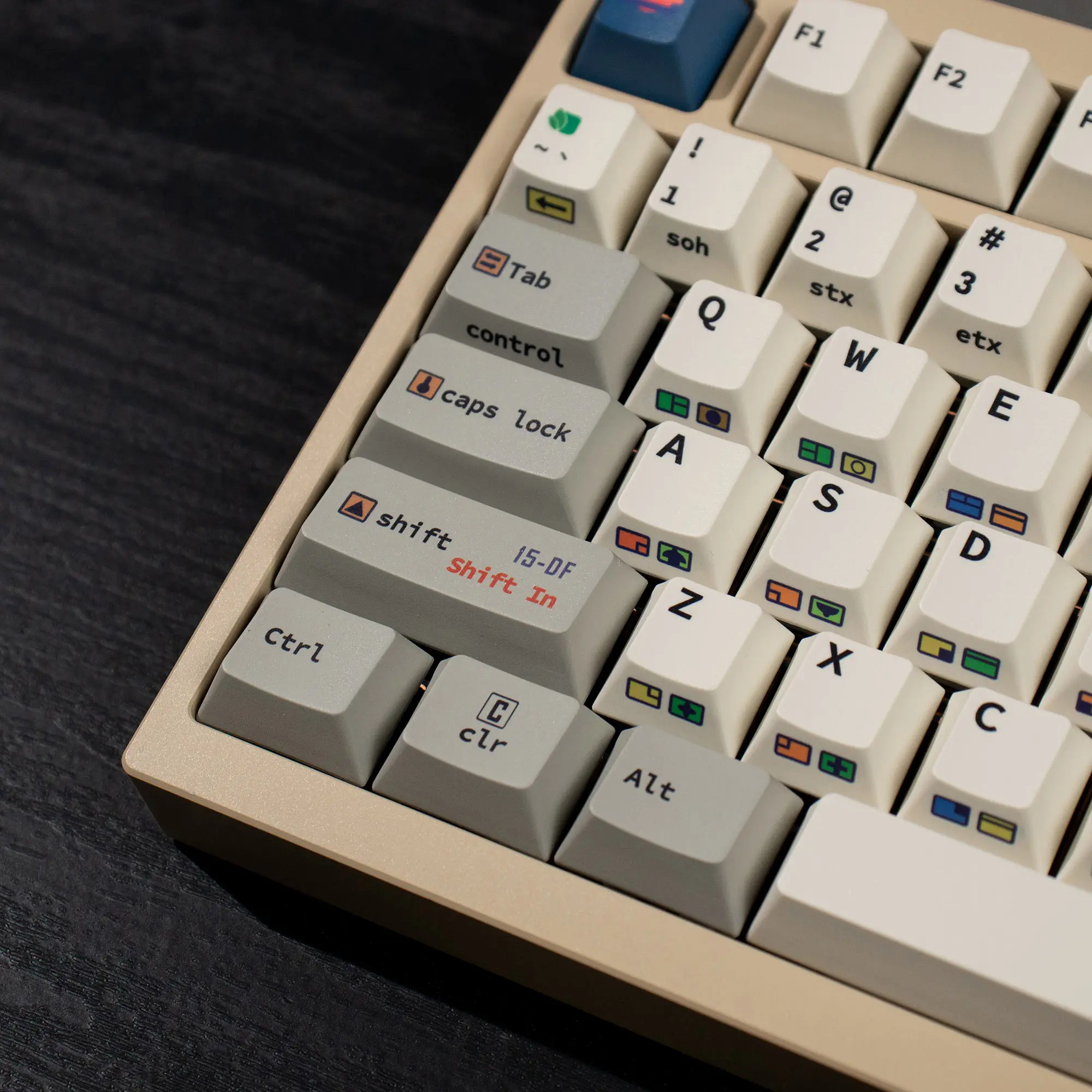 Колпачки для клавиш в стиле ретро с 147 клавишами c64 - Фотография_5