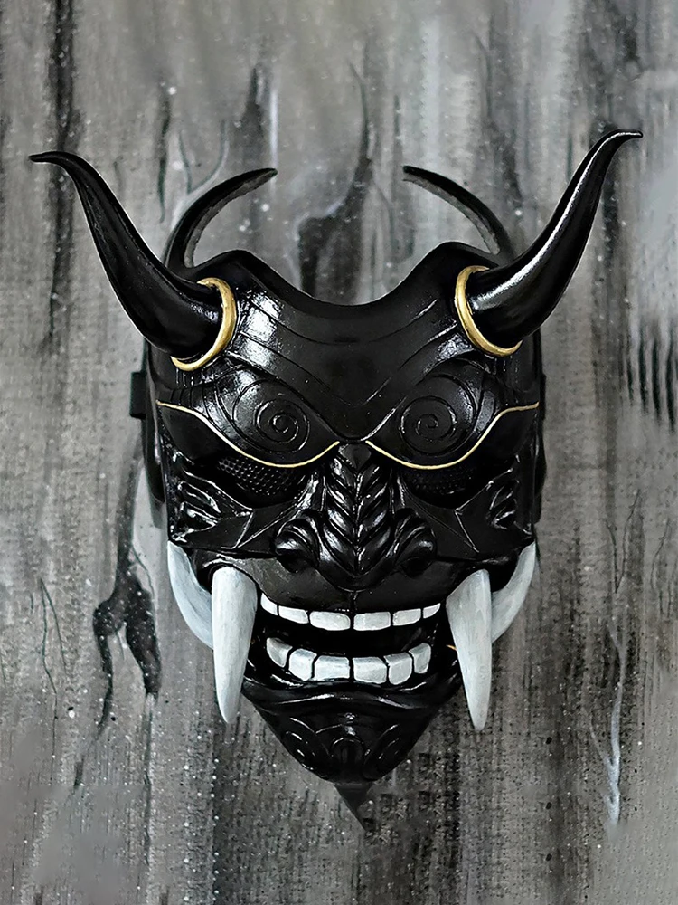 Hannya demon косплей маска японский - Фотография_2