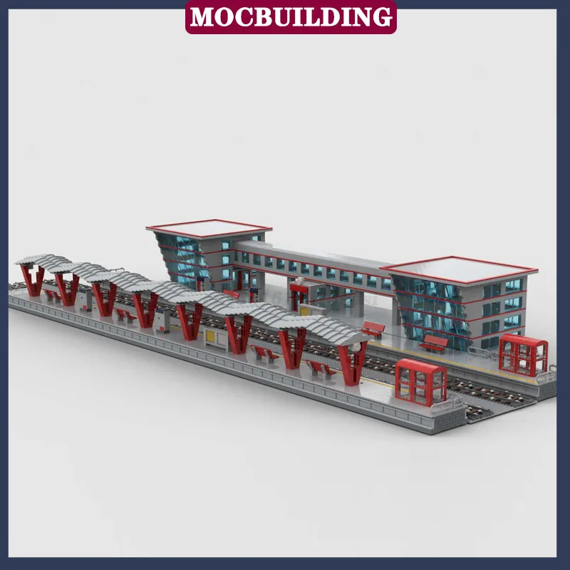 Moc современная городская железнодорожная станция - Фотография_4