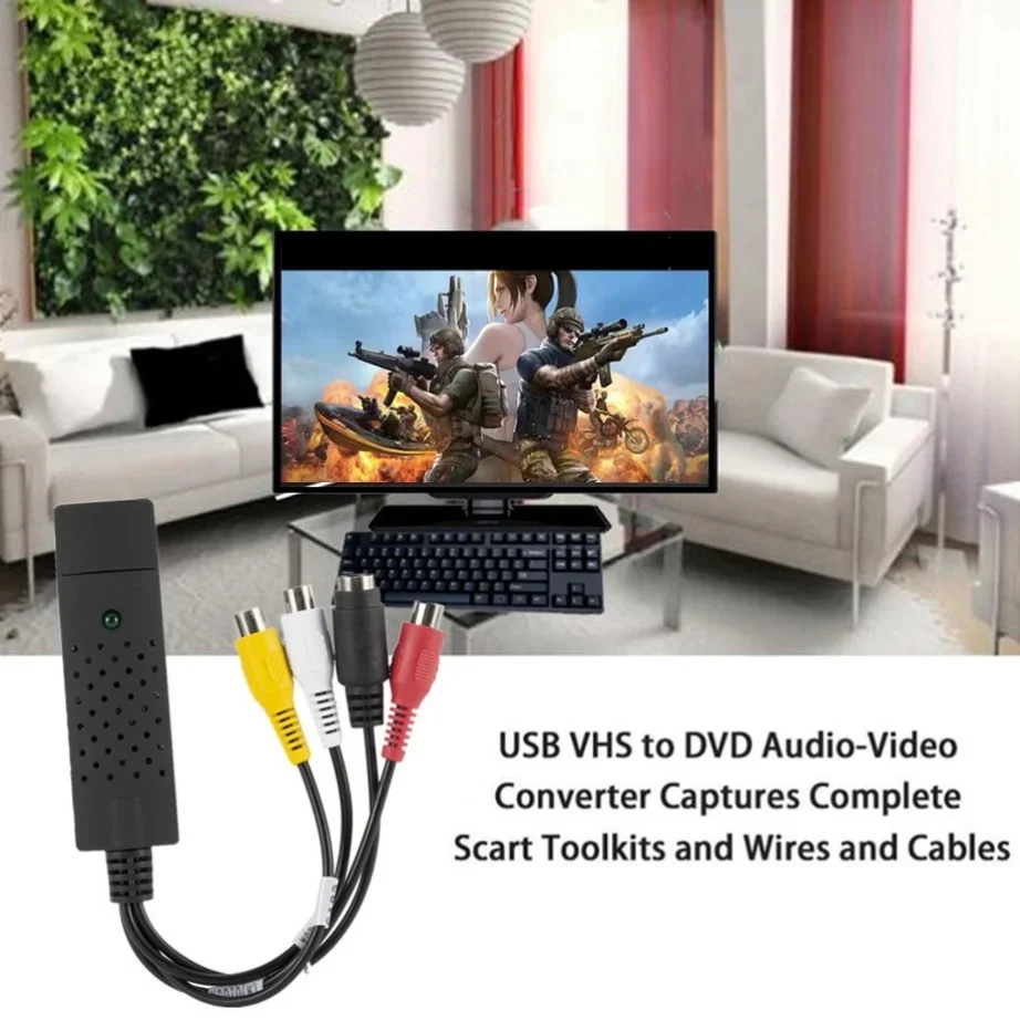 Конвертер usb 2.0 vhs в dvd преобразование - Фотография_2