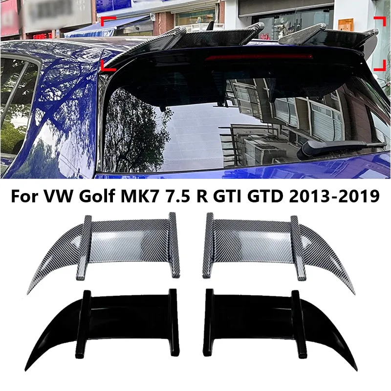 Спойлер на крышу багажника в стиле ak для vw golf mk7 7