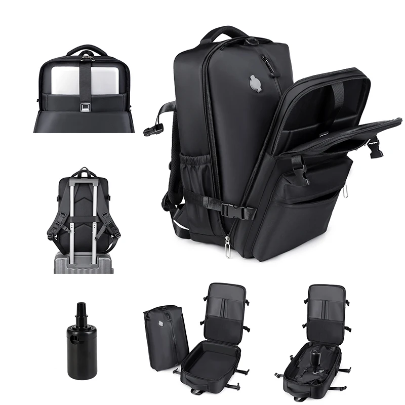 Мужской дорожный рюкзак с вакуумной компрессией - Фотография_4