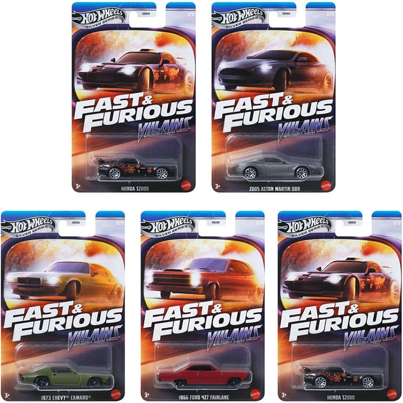 1:64 hot wheels silver series злодеи - Фотография_4