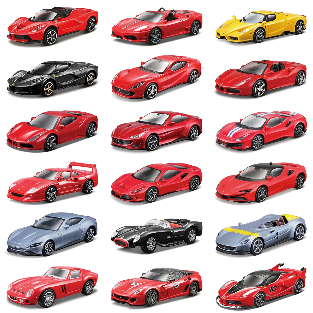 Bburago 1:43 ferrari 488 f40 599