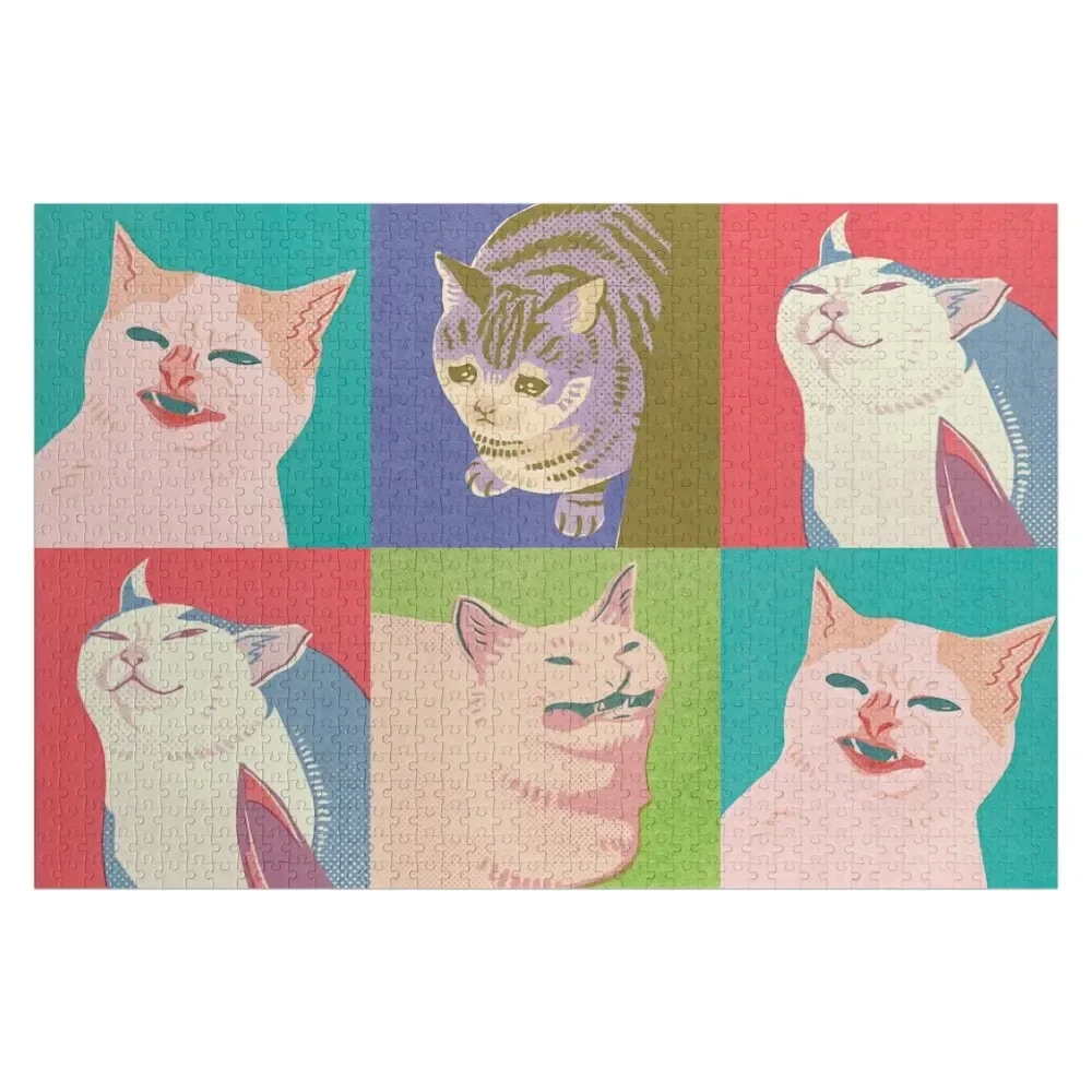 Пазл four meme cats of the apocalypse