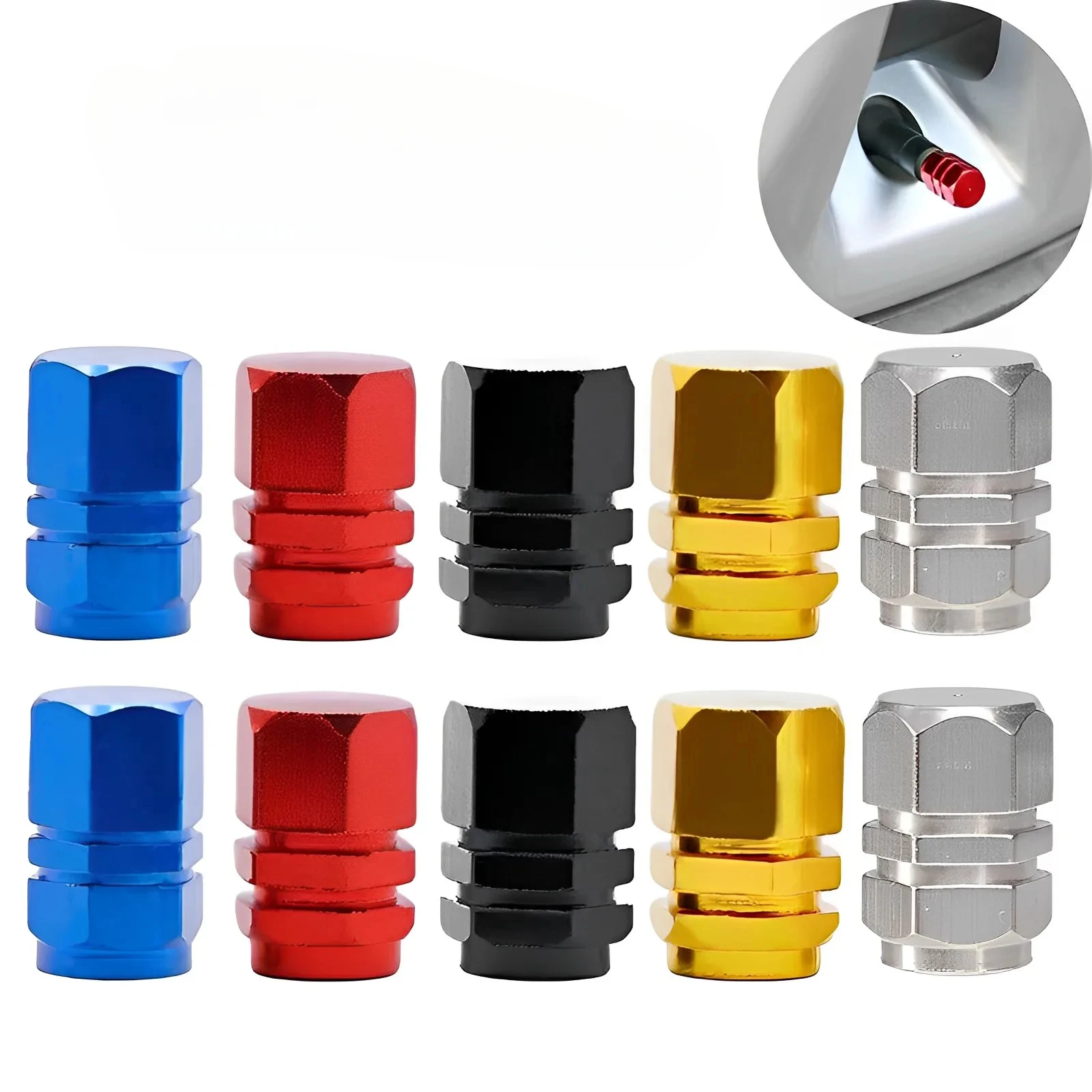 Car wheel tire valve stems caps - Фотография_2