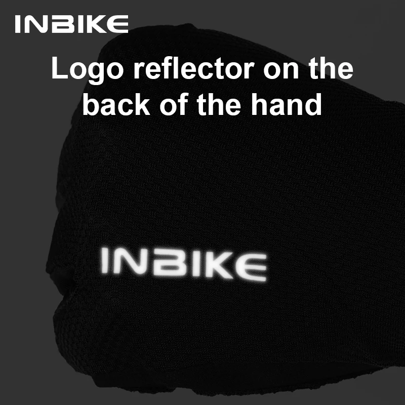 Inbike велосипедные перчатки с половиной пальца - Фотография_5