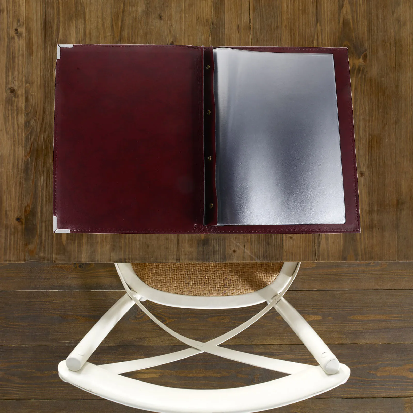 8-сторонняя прозрачная обложка для меню ресторана - Фотография_6